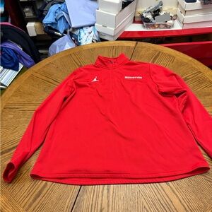 Jordan Houston Cougars Red 1/4 Zip